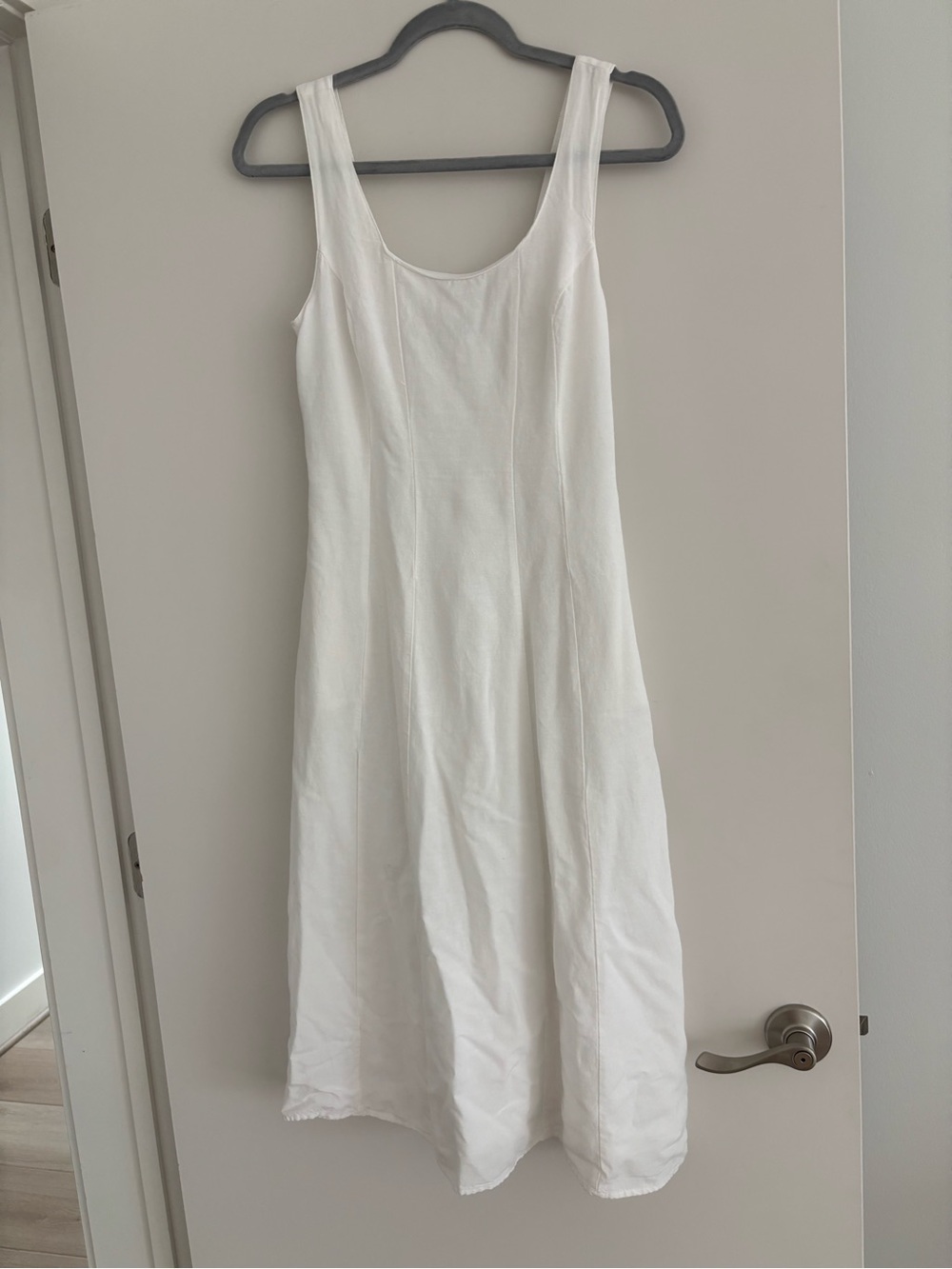 Sincerely Jules White Sleeveless Midi Dress